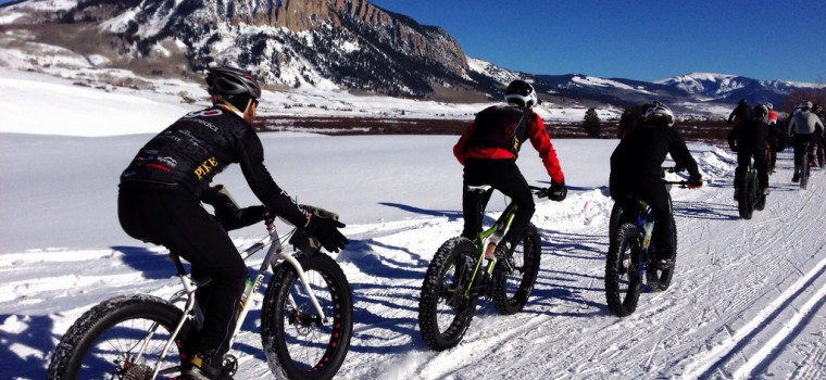 snow bike tour